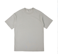 Biancashop wholesale 280G European size large drop shoulder double yarn cotton round neck T-shirt heavy combed cotton tide brand short sleeve