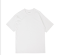Biancashop wholesale 280G European size large drop shoulder double yarn cotton round neck T-shirt heavy combed cotton tide brand short sleeve