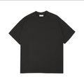 Biancashop wholesale 280G European size large drop shoulder double yarn cotton round neck T-shirt heavy combed cotton tide brand short sleeve